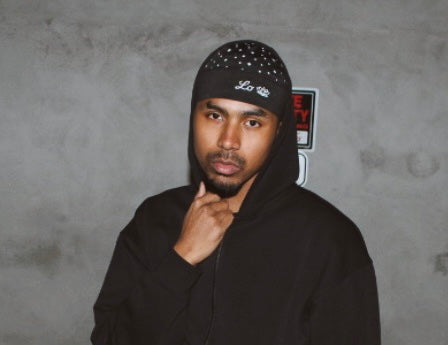 White infinite skull cap